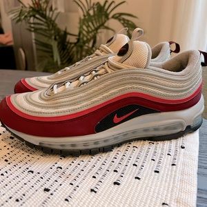 Nike Air Max 97 size 9.5. Worn twice, like new condition.